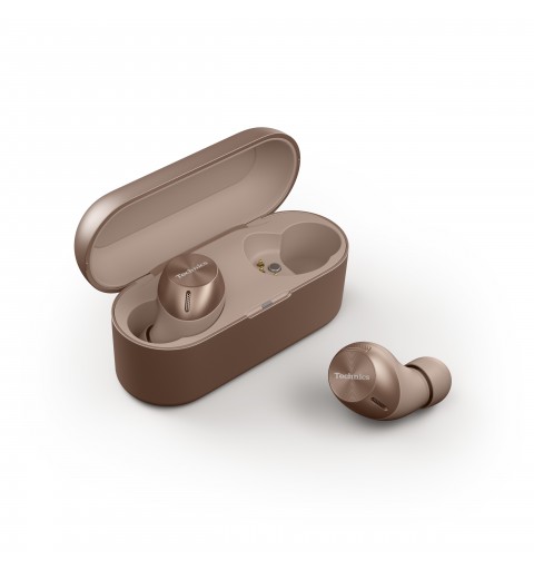 Technics EAH-AZ40E-N cuffia e auricolare Wireless In-ear Musica e Chiamate USB tipo-C Bluetooth Oro rosa