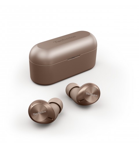 Technics EAH-AZ40E-N cuffia e auricolare Wireless In-ear Musica e Chiamate USB tipo-C Bluetooth Oro rosa