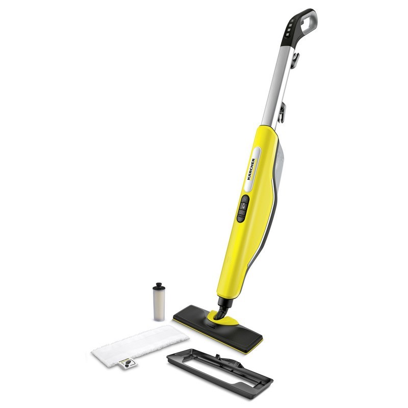 Kärcher SC 3 Upright EasyFix Escoba limpiadora a vapor 0,5 L 1600 W Negro, Gris, Amarillo