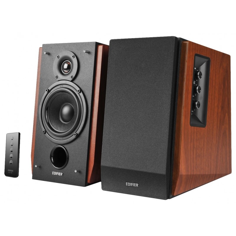 Edifier R1700BT haut-parleur 2-voies Noir, Bois Sans fil 66 W