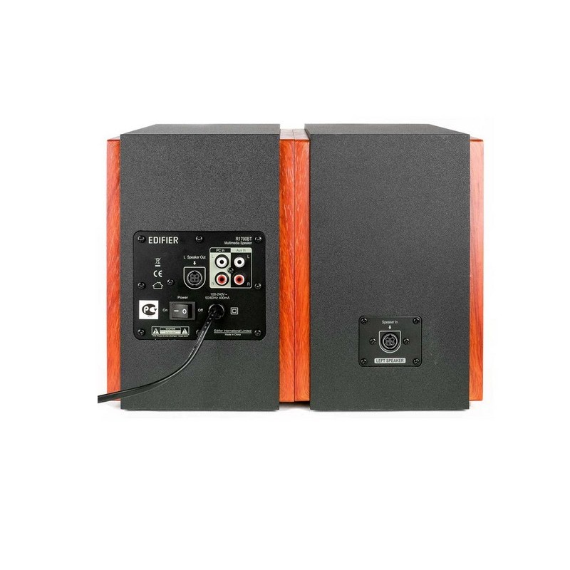 Edifier R1700BT haut-parleur 2-voies Noir, Bois Sans fil 66 W