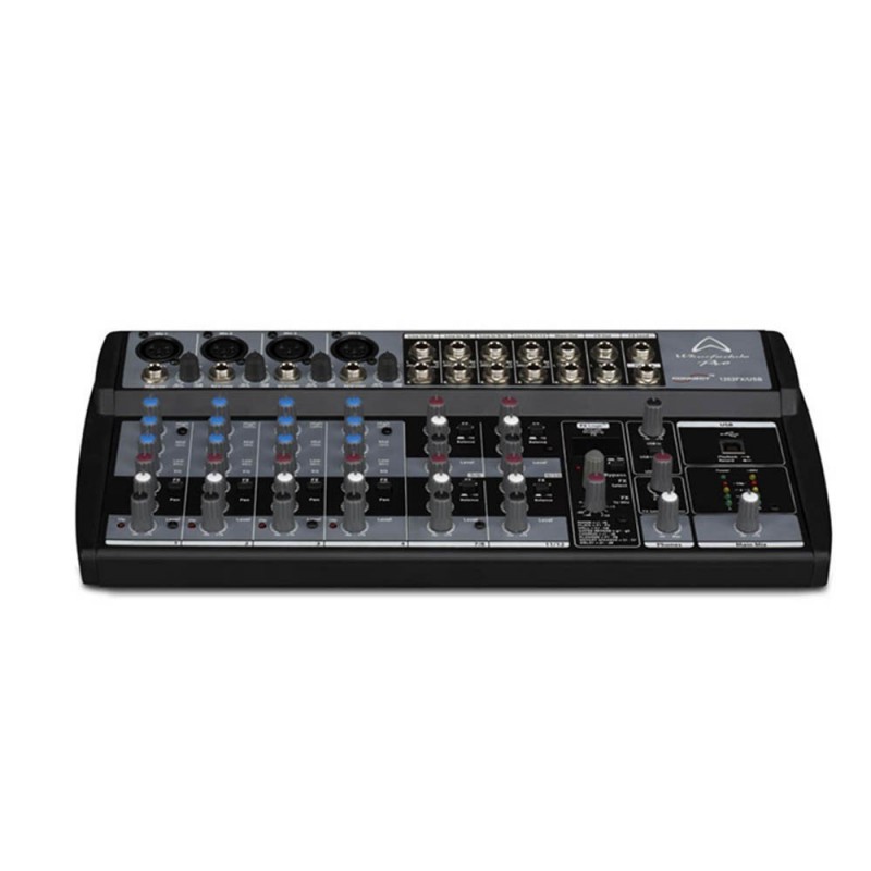 Wharfedale Pro 1202FX USB 4 channels Black