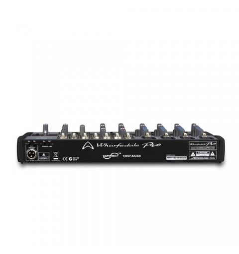 Wharfedale Pro 1202FX USB 4 canali Nero