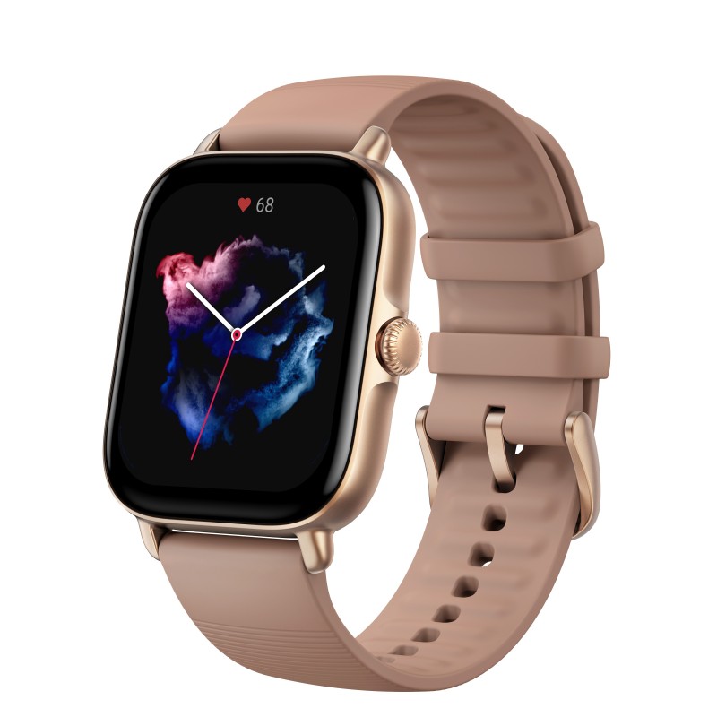 Amazfit GTS 3 4,45 cm (1.75") 42 mm AMOLED Rose GPS (satellite)