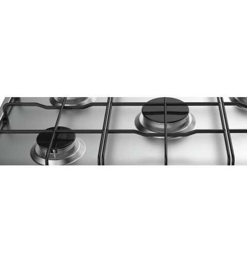 Indesit THP 752 IX I hob Stainless steel Built-in 73 cm Gas 5 zone(s)