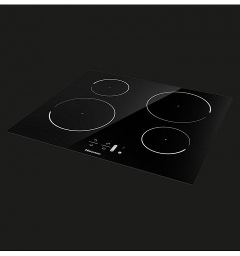 Hisense I6421C hobs Negro Integrado 60 cm Sin placa de inducción 4 zona(s)
