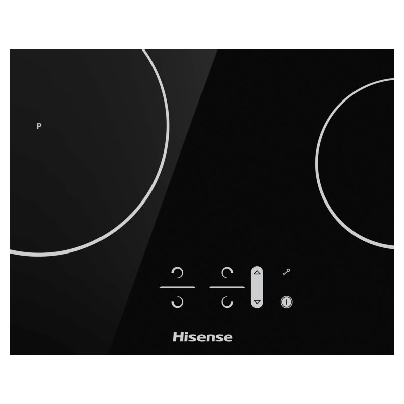 Hisense I6421C hob Black Built-in 60 cm Zoneless induction hob 4 zone(s)