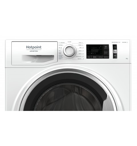 Hotpoint NR548GWSA IT N lavadora Carga frontal 8 kg 1400 RPM B Blanco