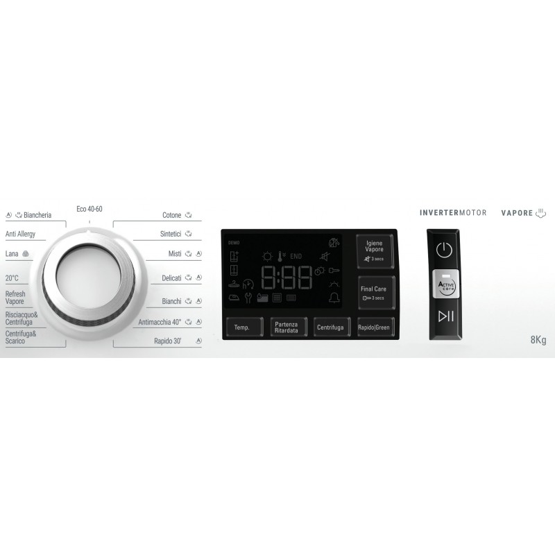 Hotpoint NR548GWSA IT N lavadora Carga frontal 8 kg 1400 RPM B Blanco
