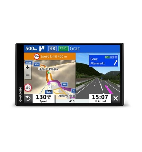 Garmin Camper 780 Navigationssystem Handgeführt 17,6 cm (6.95 Zoll) TFT Touchscreen 239,6 g Schwarz