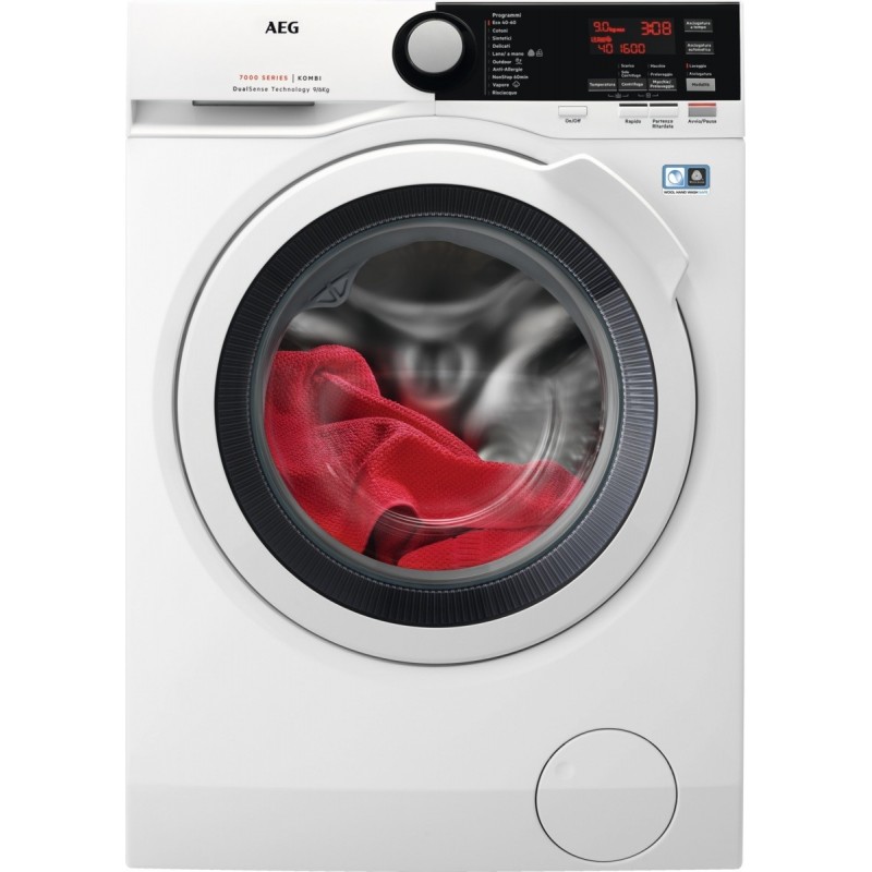AEG L7WEE963 machine à laver avec sèche linge Autoportante Charge avant Blanc E