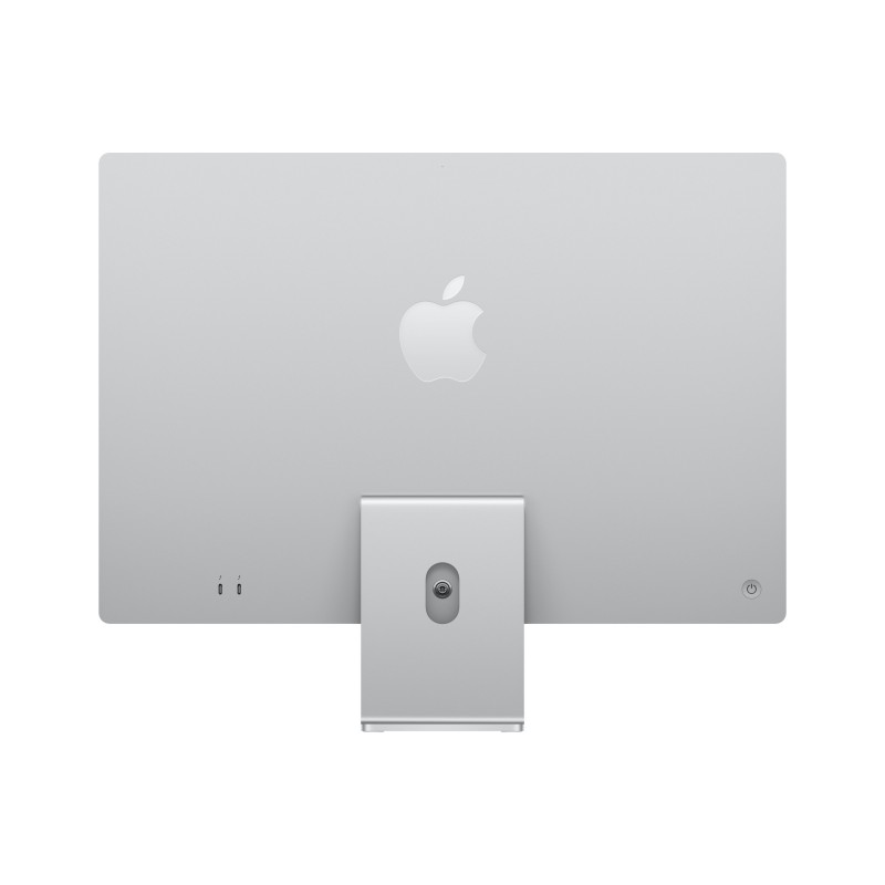 Apple iMac 61 cm (24") 4480 x 2520 pixels Apple M 8 GB 256 GB SSD All-in-One PC macOS Big Sur Wi-Fi 6 (802.11ax) Silver