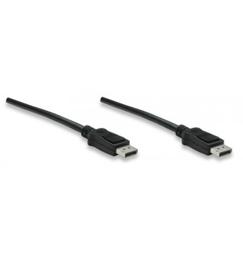 Techly Audio Video DisplayPort Cable M M 2m Black ICOC DSP-A-020