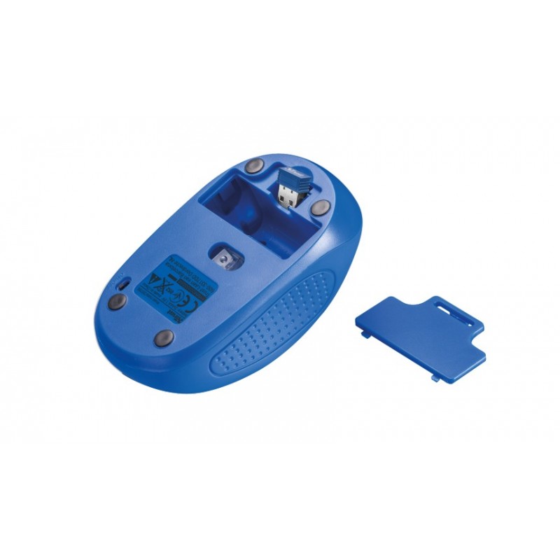Trust 20786 ratón Ambidextro RF inalámbrico Óptico 1600 DPI