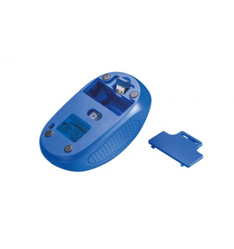 Trust 20786 ratón Ambidextro RF inalámbrico Óptico 1600 DPI
