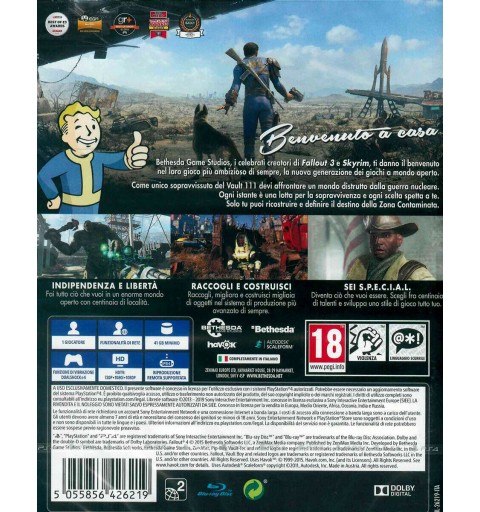 Bethesda Fallout 4 PS Hits Standard Italien PlayStation 4