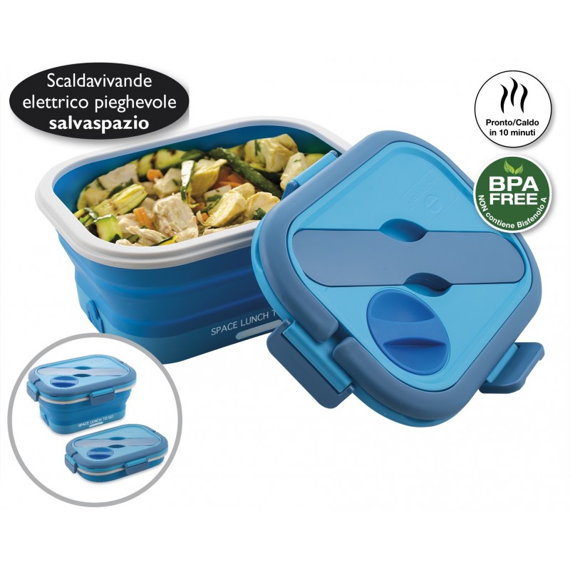 Macom Space Lunch To Go 35 W 0.8 L Blue, White Adult