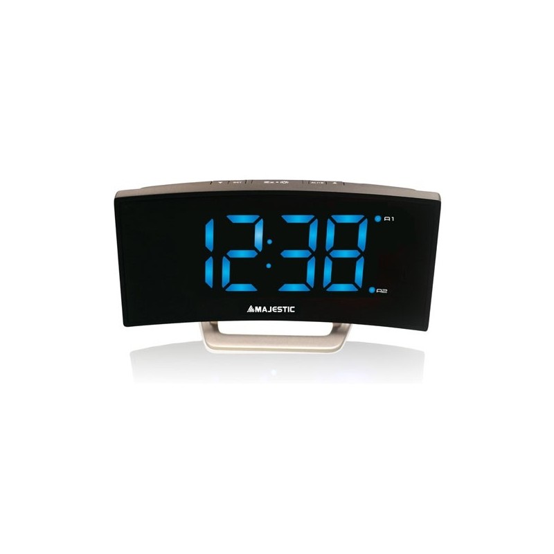 New Majestic SVE-234 Digital alarm clock Black