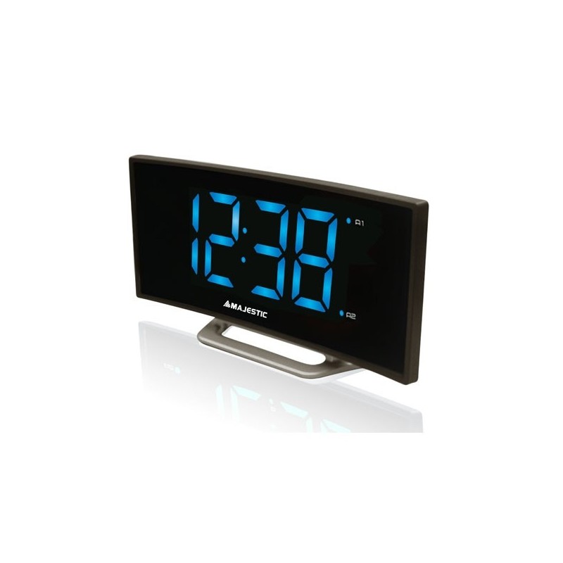 New Majestic SVE-234 Digital alarm clock Black