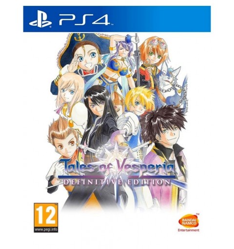 BANDAI NAMCO Entertainment Tales of Vesperia Definitive Edition, PS4 Definitiva Inglés, Italiano PlayStation 4