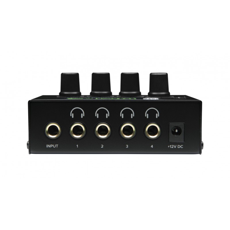 Mackie HM-4 amplificatore per cuffia Nero