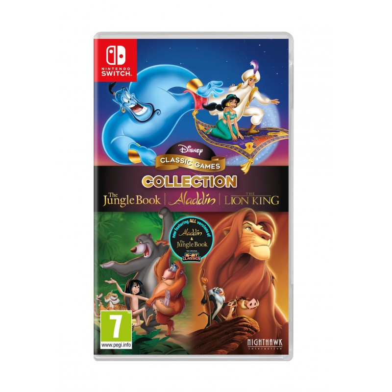 Take-Two Interactive Disney Classic Collection The Jungle Book, Aladdin and The Lion King Bundle Mehrsprachig Nintendo Switch