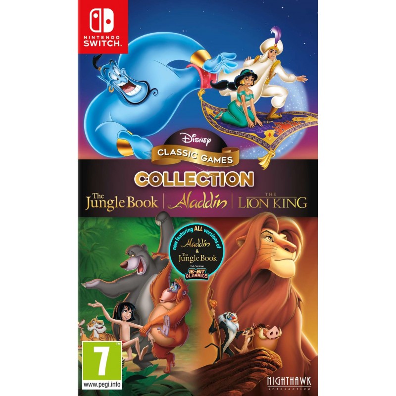 Take-Two Interactive Disney Classic Collection The Jungle Book, Aladdin and The Lion King Bundle Multilingua Nintendo Switch