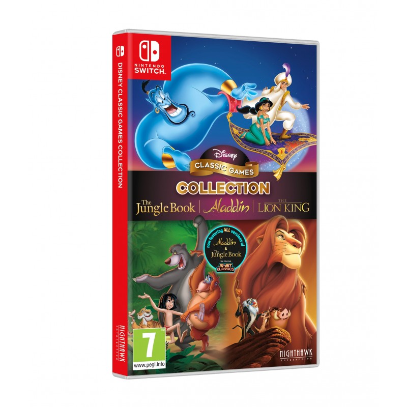 Take-Two Interactive Disney Classic Collection The Jungle Book, Aladdin and The Lion King Bundle Mehrsprachig Nintendo Switch