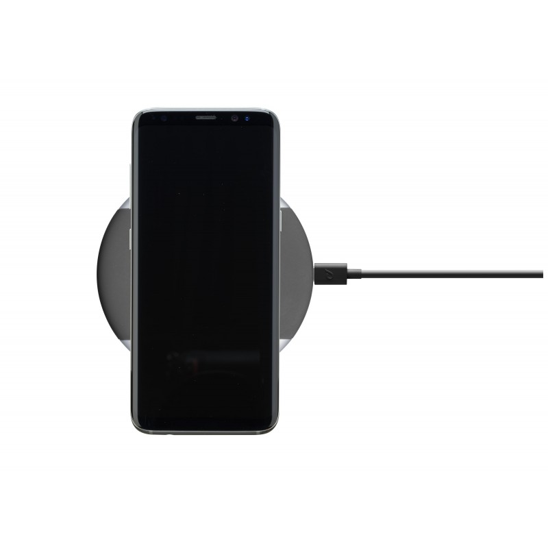 Cellularline Wireless Fast Charger Pad - Samsung, Apple and other Wireless Smartphones Wireless pad 10W con alimentatore
