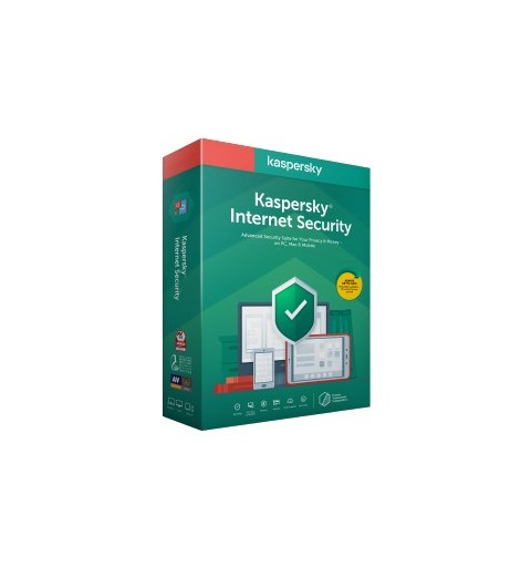 Kaspersky Lab Internet Security 2020 Licence de base 1 année(s)