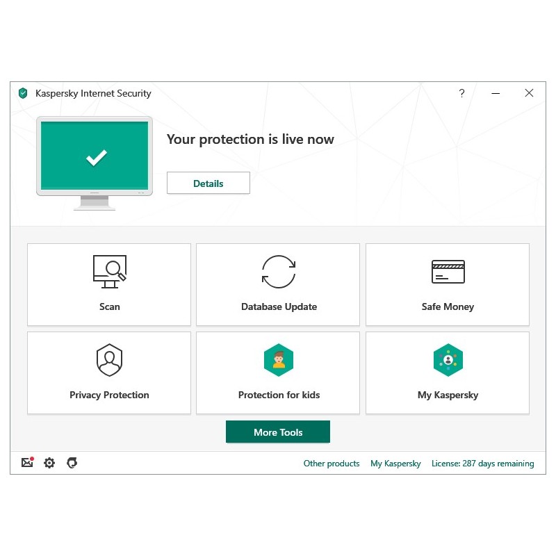 Kaspersky Lab Internet Security 2020 Base license 1 year(s)