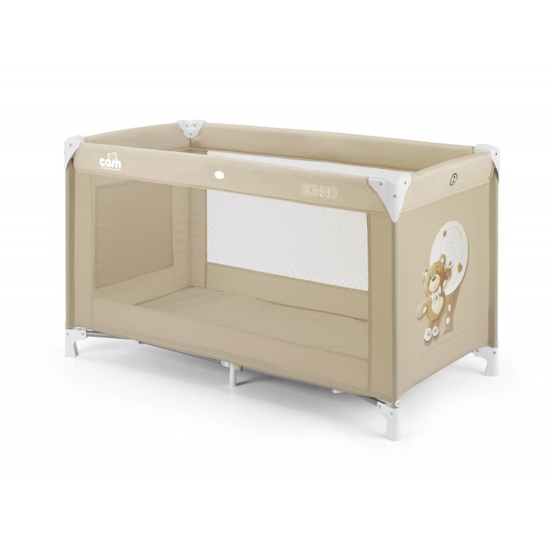 Cam Sonno lit pliant pour bébé Beige, Blanc