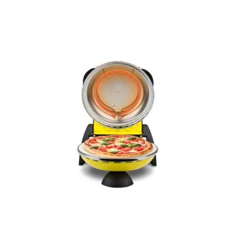 G3 Ferrari Delizia fabricante de pizza y hornos 1 Pizza(s) 1200 W Negro, Amarillo