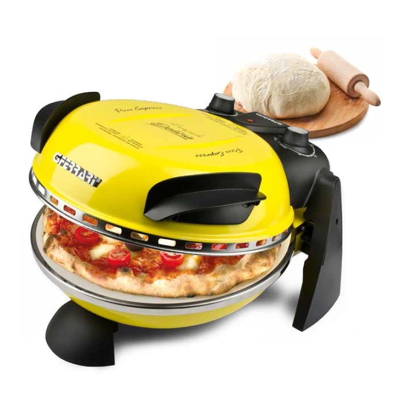 G3 Ferrari Delizia fabricante de pizza y hornos 1 Pizza(s) 1200 W Negro, Amarillo