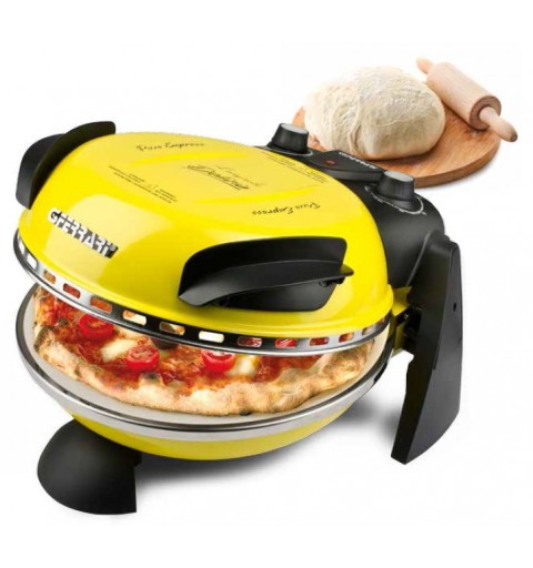 G3 Ferrari Delizia fabricante de pizza y hornos 1 Pizza(s) 1200 W Negro, Amarillo