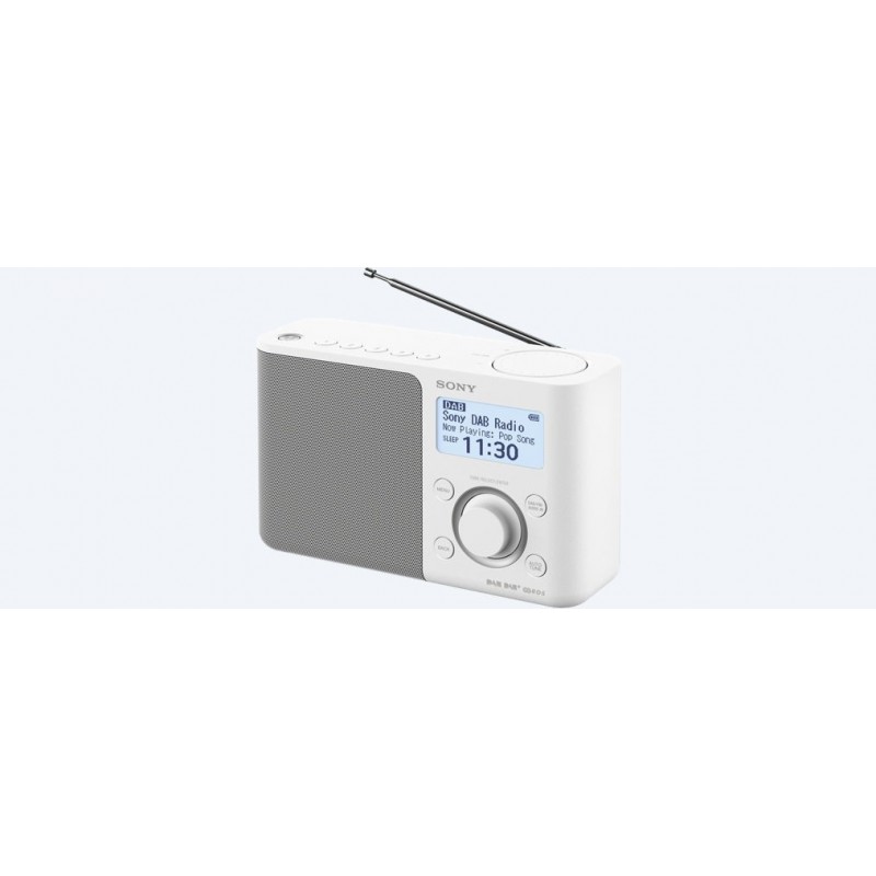 Sony XDR-S61D Personale Bianco