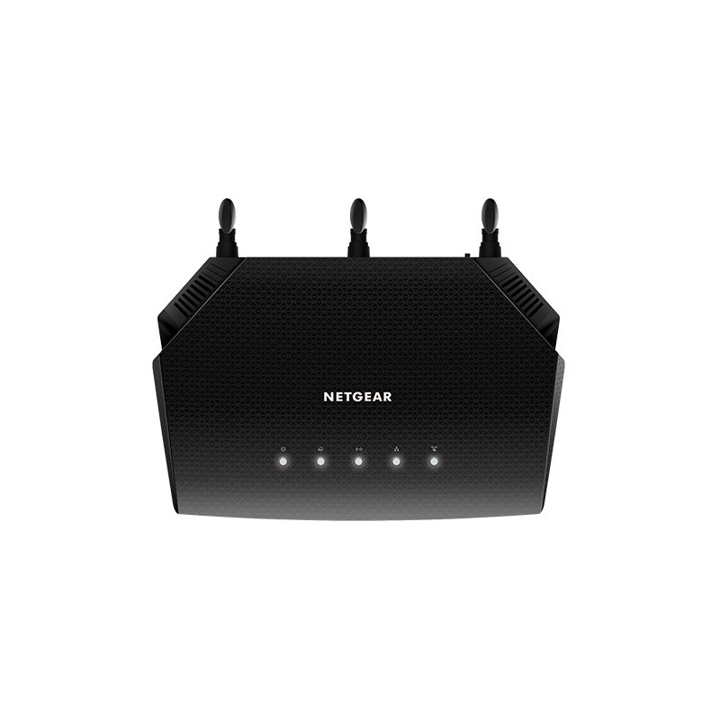 NETGEAR RAX10 router inalámbrico Gigabit Ethernet Doble banda (2,4 GHz 5 GHz) 4G Negro