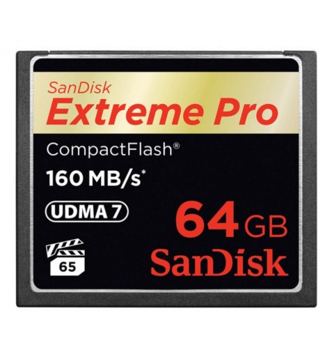 SanDisk 64GB Extreme Pro CF 160MB s 64 Go CompactFlash