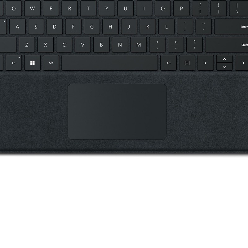 Microsoft Surface Pro Signature Keyboard Schwarz Microsoft Cover port QWERTY Italienisch