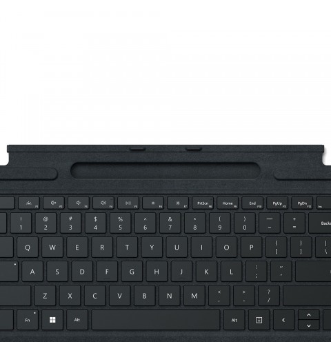 Microsoft Surface Pro Signature Keyboard Nero Microsoft Cover port QWERTY Italiano