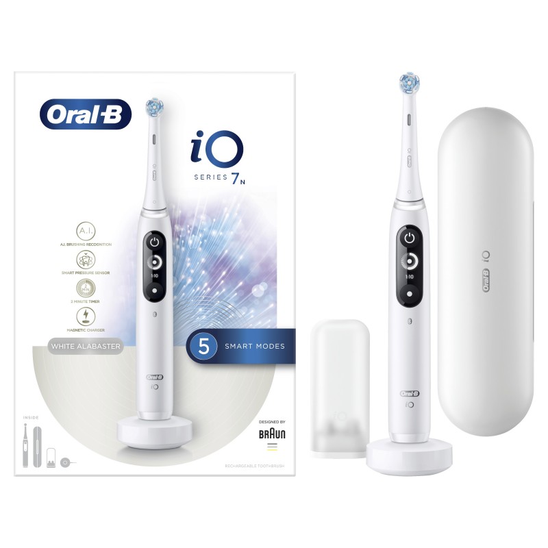 Oral-B iO Series 7n Adulto Cepillo dental vibratorio Blanco