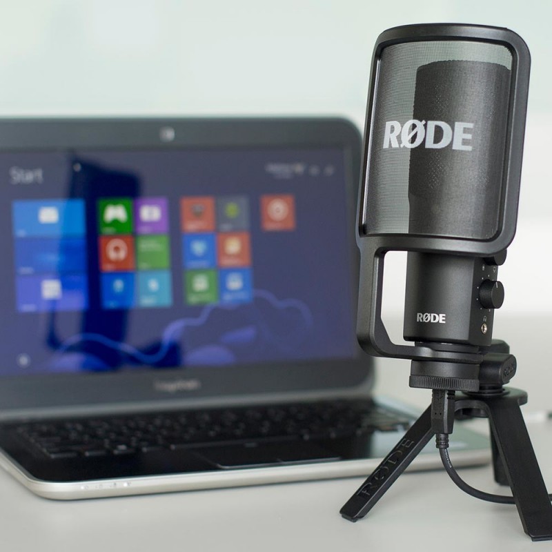RØDE NT-USB Noir Microphone de studio