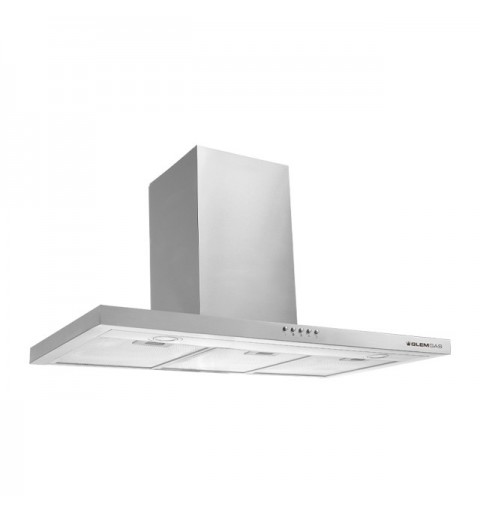 Glem Gas GHB984IX hotte Lustre suspendu Acier inoxydable 650 m³ h A+++