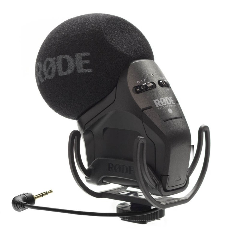 RØDE VideoMic Pro Rycote Negro Micrófono para videocámara