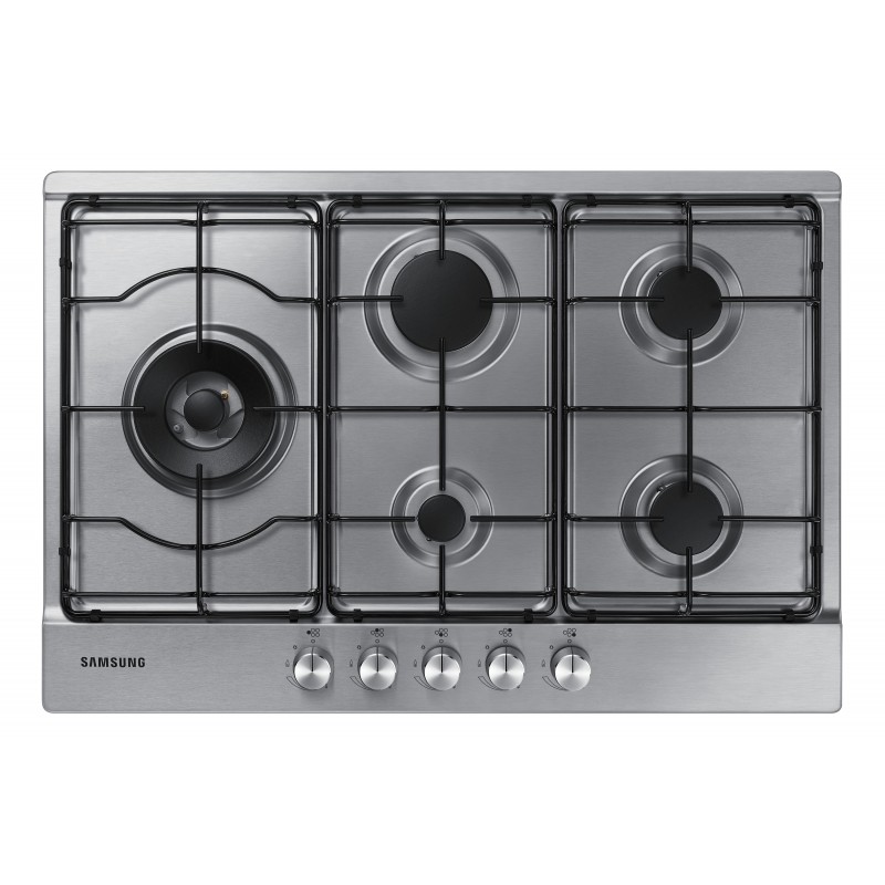 Samsung NA75M3130AS Black, Stainless steel Built-in Gas 5 zone(s)