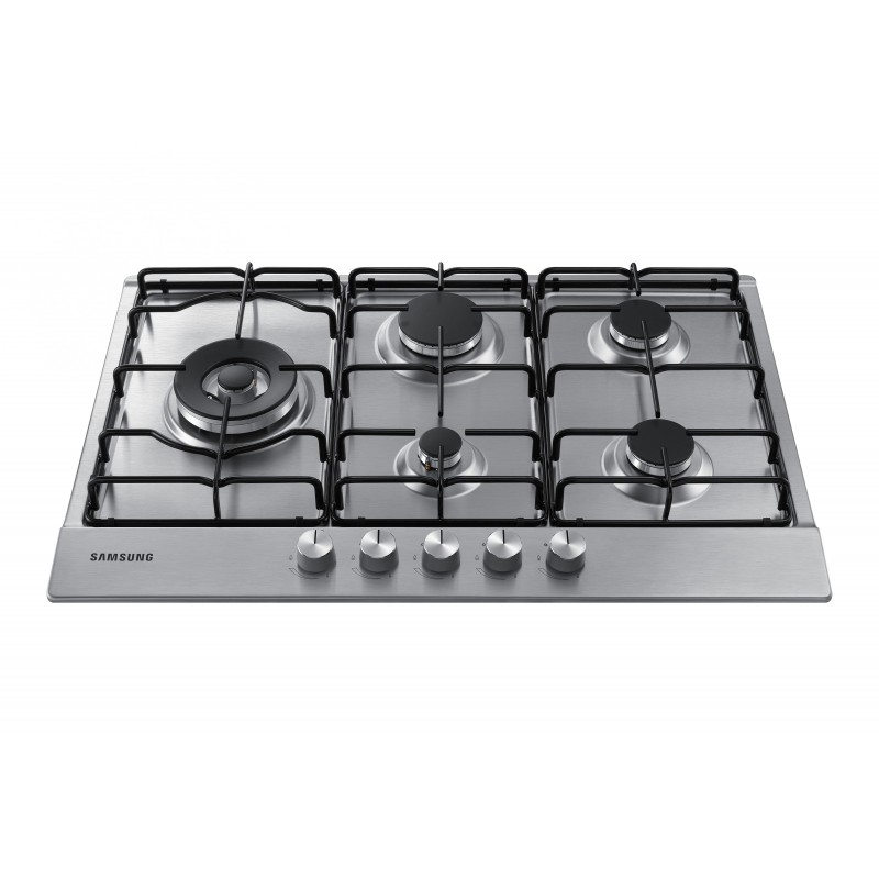 Samsung NA75M3130AS Black, Stainless steel Built-in Gas 5 zone(s)