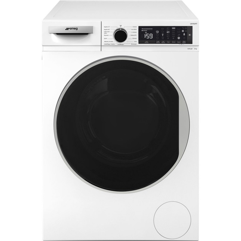 Smeg LB3T82PIT Waschmaschine Frontlader 8 kg 1200 RPM C Weiß