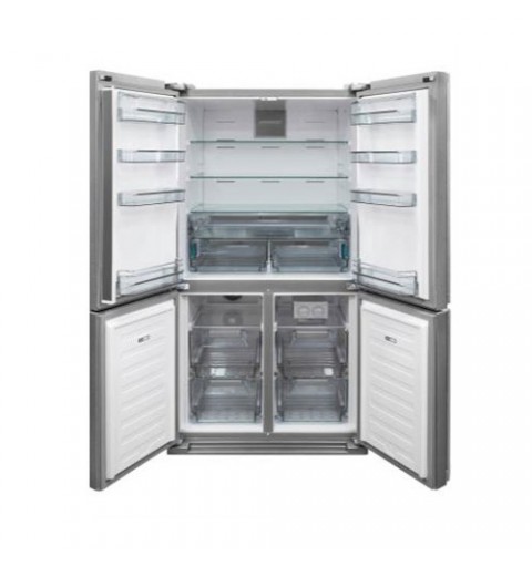 Sharp SJ-FF560E0I side-by-side refrigerator Freestanding 584 L F Stainless steel