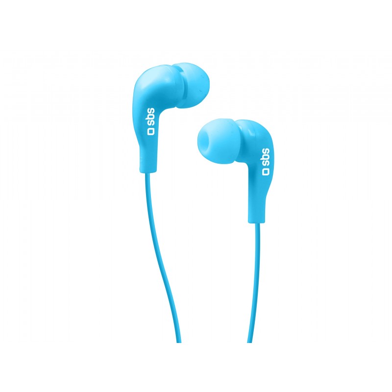 SBS TEINEARBL auricular y casco Auriculares Alámbrico Dentro de oído Música Azul