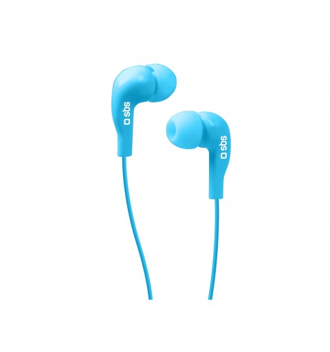 SBS TEINEARBL auricular y casco Auriculares Alámbrico Dentro de oído Música Azul